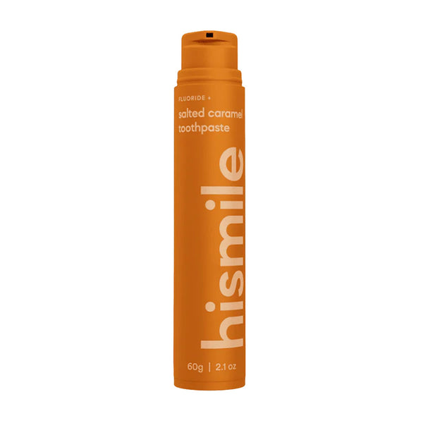 Hismile Salted Caramel Fluoride Toothpaste Creamy Formula 60g