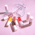 Moira Glow Getter Hydrating Lip Oil Gloss, Apricot Coconut Jojoba Oils, 008 Juicy Red