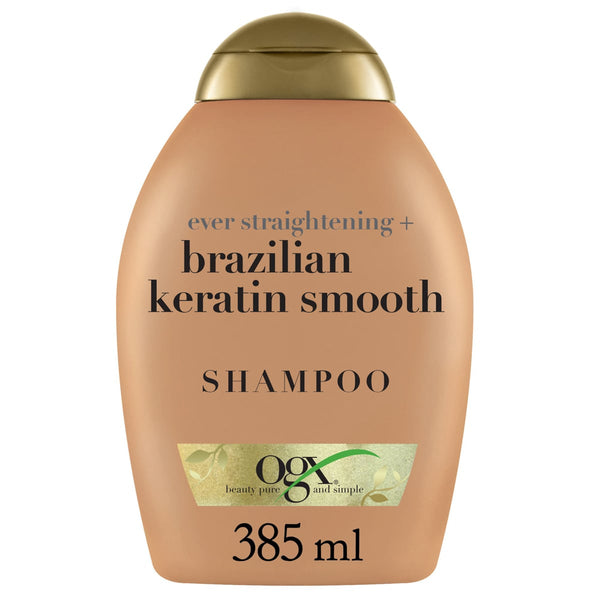 OGX Brazilian Keratin Therapy Shampoo Coconut Oil Keratin Avocado Oil Cocoa Butter
