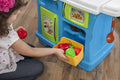 Step2 Little Cooks Kitchen Toy Playset with Electronic Lights and Sounds, 21-Piece Multicolor Set