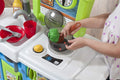 Step2 Little Cooks Kitchen Toy Playset with Electronic Lights and Sounds, 21-Piece Multicolor Set