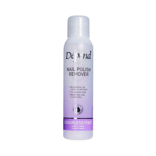 Depend Nail Polish Remover Acetone-Free Odourless Purple 100ml