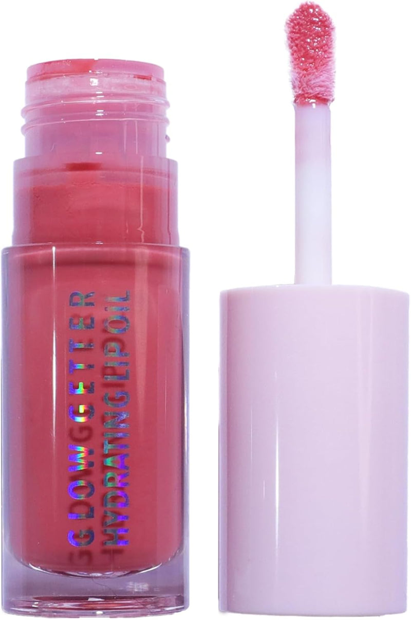 Moira Glow Getter Hydrating Lip Oil Gloss, Apricot, Coconut & Jojoba Oils, 007 Thankful