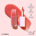Moira Glow Getter Hydrating Lip Oil Gloss, Apricot, Coconut & Jojoba Oils, 007 Thankful