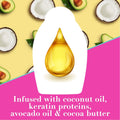 OGX Brazilian Keratin Therapy Conditioner with Hydrolyzed Keratin, Coconut, Avocado and Cocoa Oils