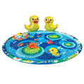 Banzai Ducky Pond Splash Mat Water Sprinkler with Inflatable Duck Fountain