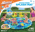 Banzai Ducky Pond Splash Mat Water Sprinkler with Inflatable Duck Fountain