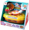 Play Go Happy Little Kitchen Battery-Operated Light & Sound Play Kitchen Set with Utensils