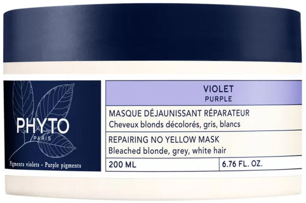 Phyto Paris Purple Repairing No Yellow Hair Mask Violet Pigments 200ml