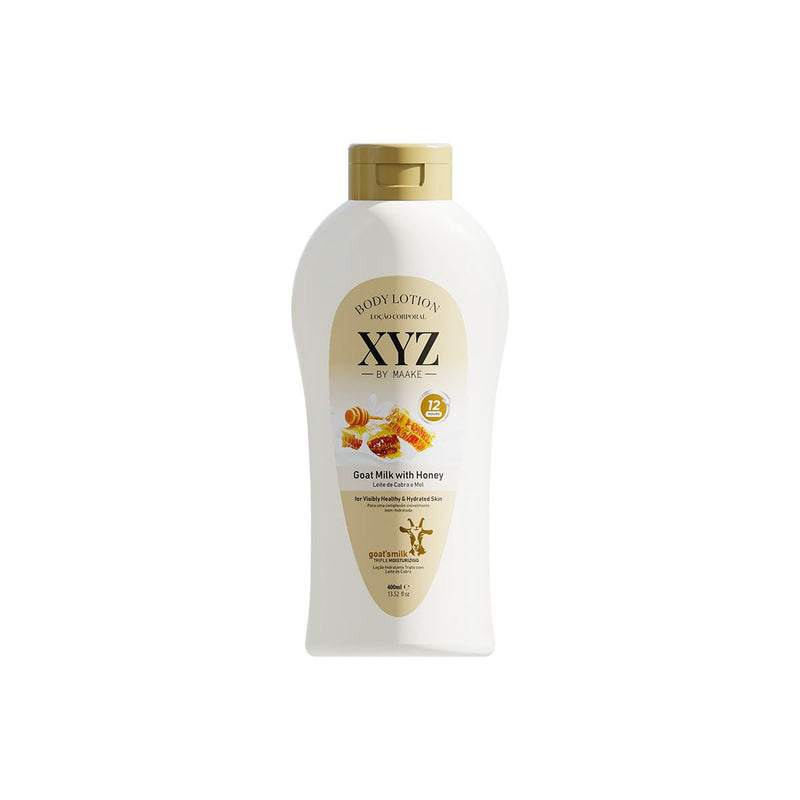 Maake Goat Milk & Honey Body Lotion Lightweight Moisturizer 400ml