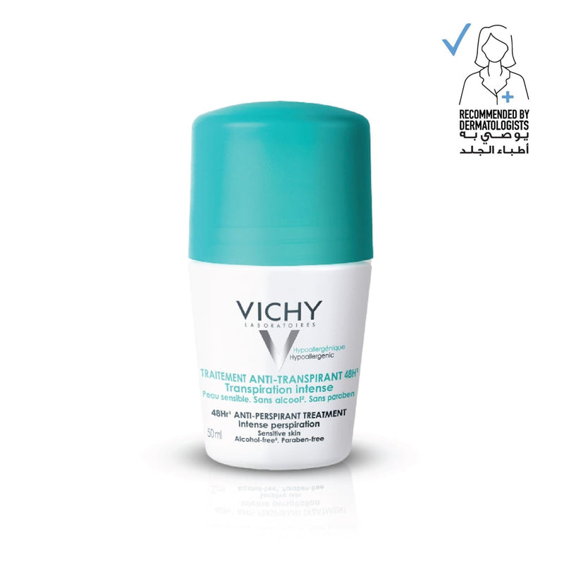 Vichy 48-Hour Deodorant Intensive Treatment Hypoallergenic Quick-Dry Formula
