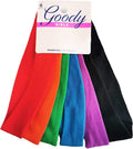 Goody Girls Ouchless Jersey Headwraps, Metal-Free Assorted Colors, 6 Count