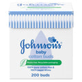Johnson's Baby Cotton Buds Soft Cotton Tips 200 Sticks