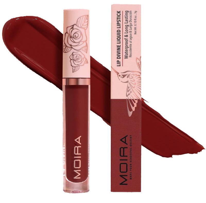 Moira Lip Divine Liquid Lipstick Matte Waterproof High-Pigment 015 Date Night