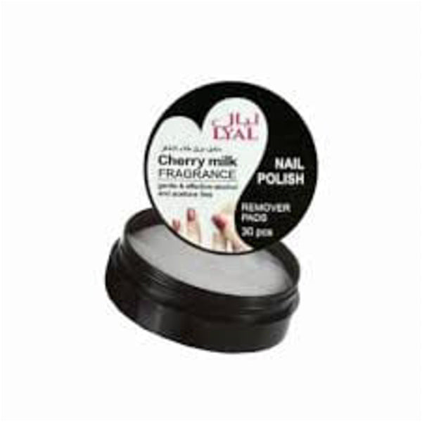 Lyal Nail Polish Remover Wipes Acetone-Free Formula 30 Pieces