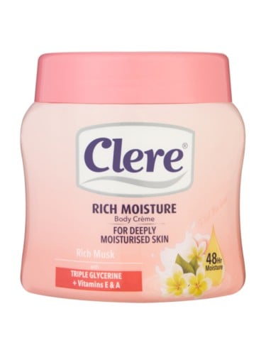 Clere Musk Body Moisturizing Cream 500 ml