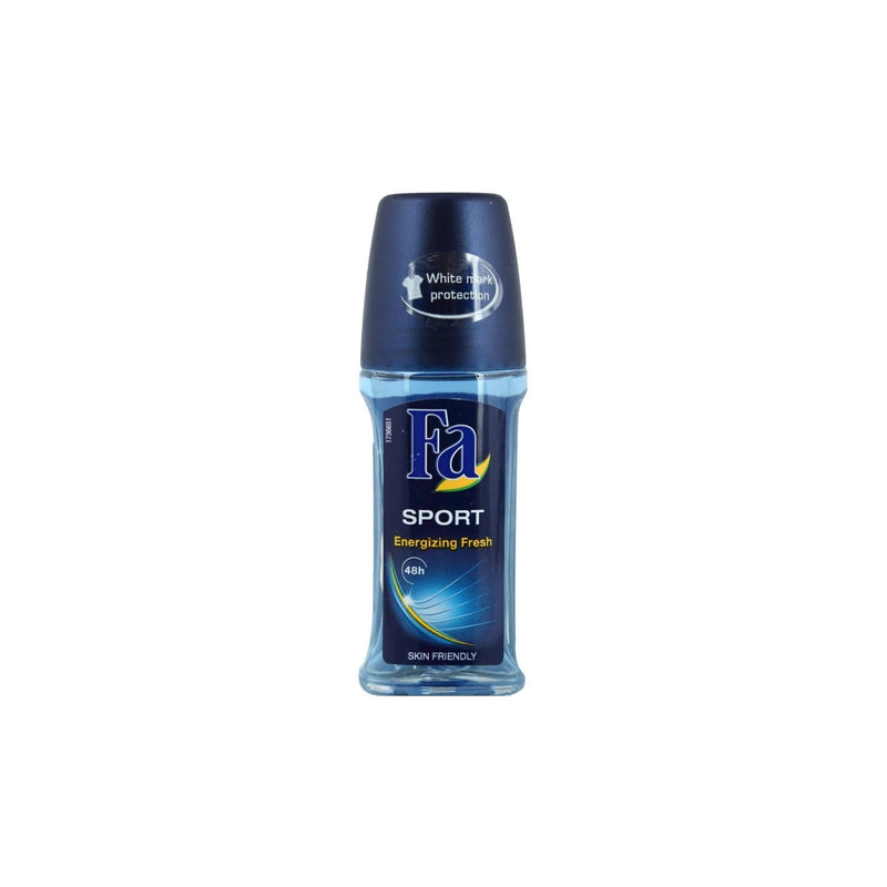 Fa Sport Roll-On Deodorant for Men Alcohol-Free Fresh Fragrance 50 ml