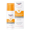 Eucerin Sun Fluid Photoaging Control SPF50 Facial Sunscreen, 1+1 Pack, 50ml Each