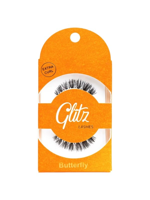 Glitz Butterfly Natural Hair Lashes Lightweight Natural Volume