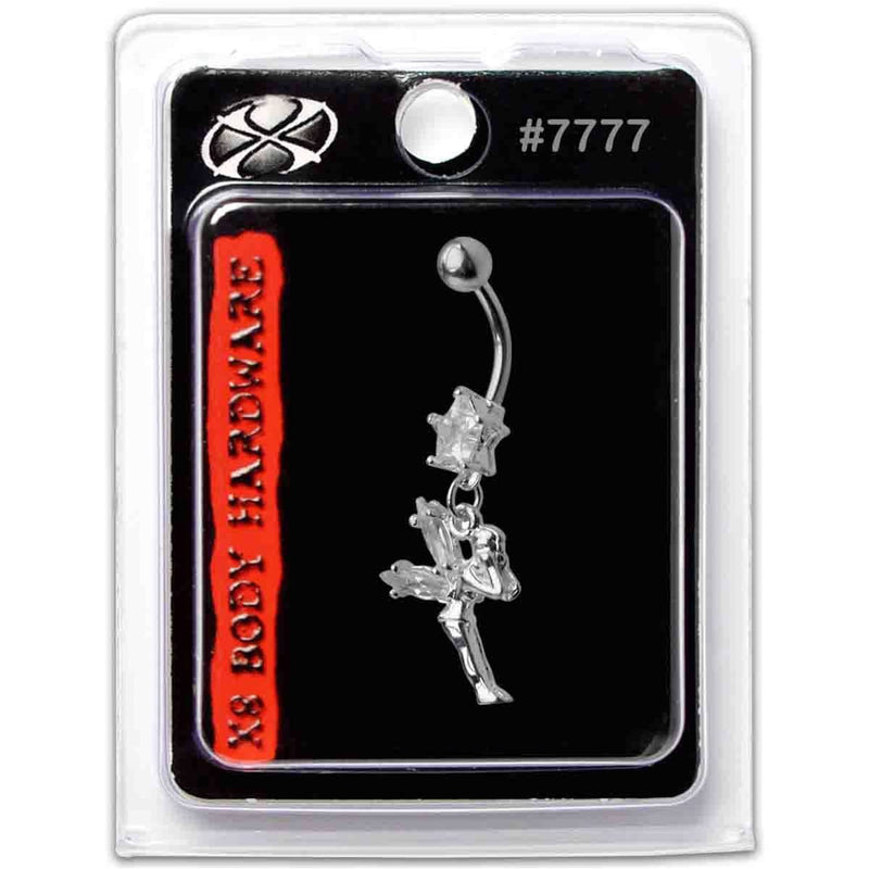 X8 Body Hardware 7777 Navel Jewelry Star and Fairy Design