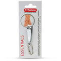 Titania Small Nail Clipper 1052/1k Stainless Steel Fingernail Cutter with Chain