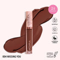 Moira Lip Divine Liquid Lipstick Matte Waterproof 004 Missing You 1 Pc