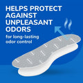 Dr. Scholl's Air-Pillo Memory Foam Insoles with Odor Control Layer