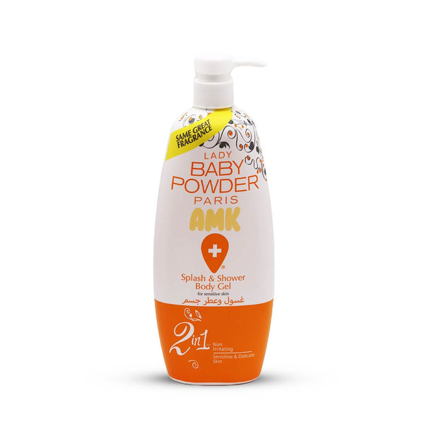 Lady Baby Powder AMK Perfumed Body Wash, Moisturizing Formula
