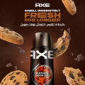 AXE Leather & Cookies Deodorant Body Spray, Zinc Technology, 150ml x 3