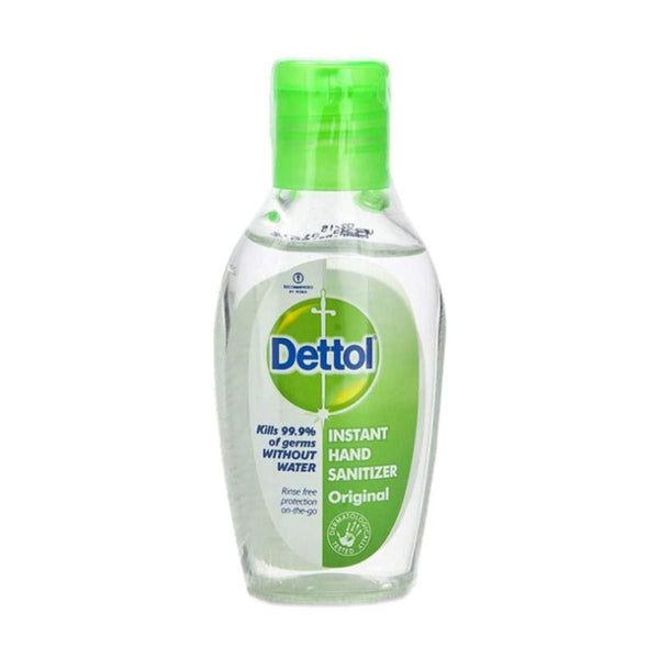 Dettol Instant Hand Sanitizer Original Alcohol Formula Portable Size