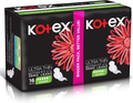 Kotex Ultra Thin Super Pads with Wings, Breathable Cotton-Soft Top Layer, 16 Count