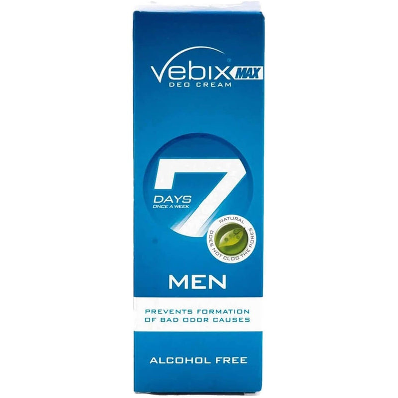 Vebix Deo Cream Max For Men Active Deodorant Cream, 25 ml