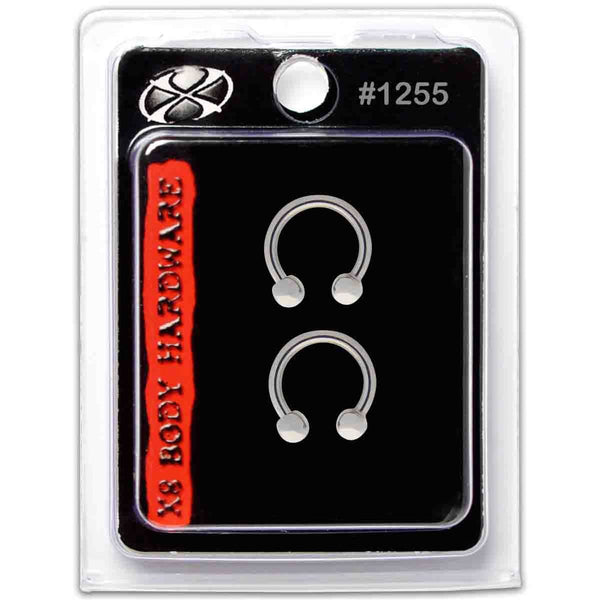 X8 Body Hardware 14G Stainless Steel Navel Dangle Multi-Crystal Teardrop
