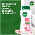 Dettol Skincare Shower Gel & Body Wash Rose and Sakura Blossom Scent 500ml