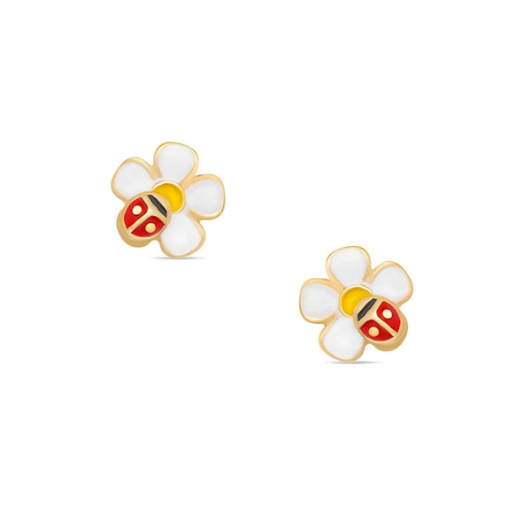 Navarro Twinkler Gold Baby Medical Earring for Children