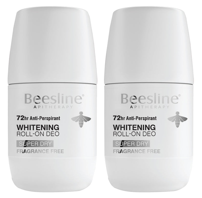 Beesline Super Dry Fragrance-Free Roll-On Deodorant, Even-Tone Care, 50ml Offer