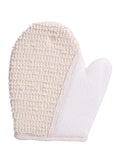 Hauda Soft Bath Loofah Body Exfoliating Washcloth with Side Handles