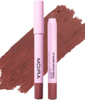 Moira Lip Bloom Lipstick Pencil Matte Lip Liner and Lipstick 005 Lust 1 Pc