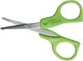 Green Sprouts Baby Nail Scissors Stainless Steel Rounded Tip Green