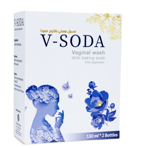 V Soda Baking Soda Vaginal Wash, Liquid Personal Care Cleanser