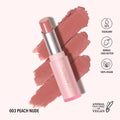 Moira Signature Lipstick Creamy Balm-Lipshine Hybrid Mango Seed Butter Squalane 003 Peach Nude 1 Pc