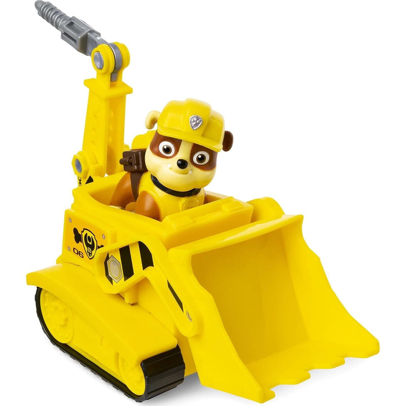PAW Patrol Paw-Sustainable Basic Vehicle with Marshall Figure, Moving Ladder and Rolling Wheels
