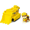 PAW Patrol Paw-Sustainable Basic Vehicle with Marshall Figure, Moving Ladder and Rolling Wheels