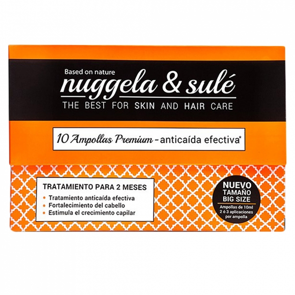 Nuggela & Sule Anti-Hair Loss Ampoules Liquid Hair Treatment, 10 x 10ml