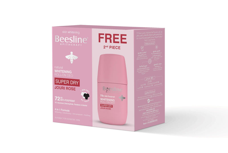 Beesline Super Dry Roll-On Deodorant Jouri Rose 50 ml Offer (1+1)