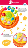 Winfun Fun Driver Junior Toy Steering Wheel with Gearshift, Lights, Sounds and Melodies