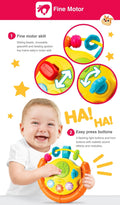 Winfun Fun Driver Junior Toy Steering Wheel with Gearshift, Lights, Sounds and Melodies