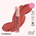Moira Lip Divine Liquid Lipstick Matte Finish Castor, Coconut and Argan Oils 012 Mariposa