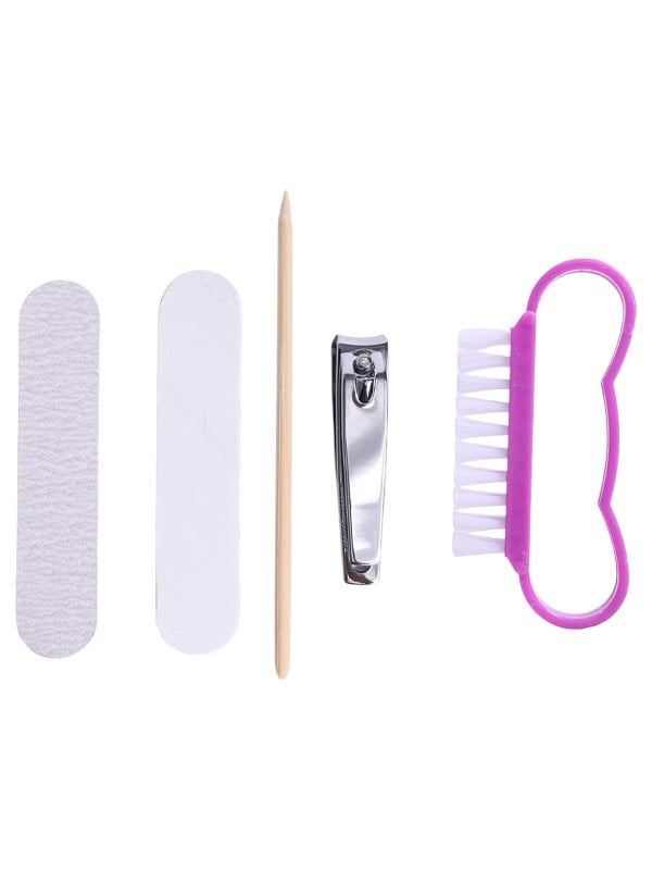 Salon System Nail Care Set 5-Piece Assorted Colors