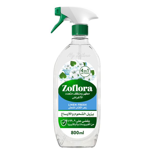 Zoflora Multi-Purpose Disinfectant Spray Linen Fresh 800 ml